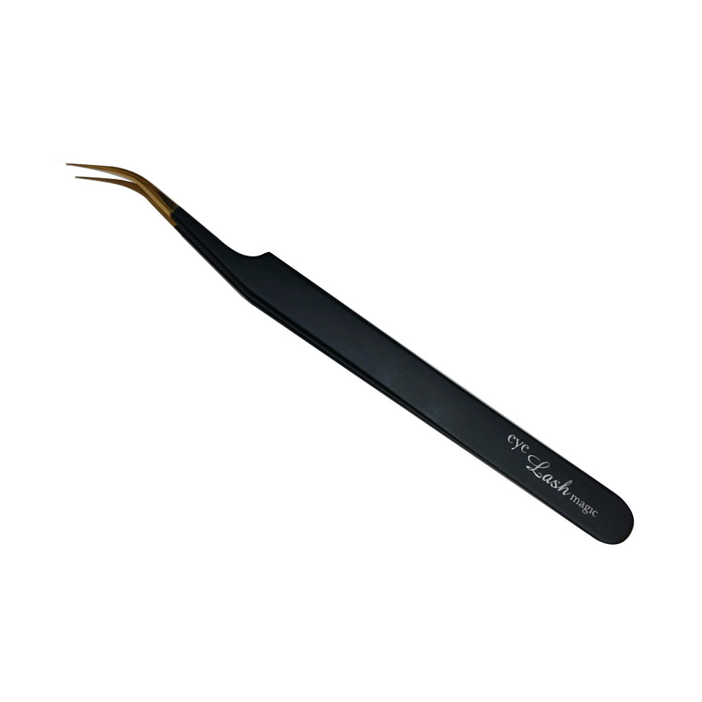 Tweezers - Black Curved